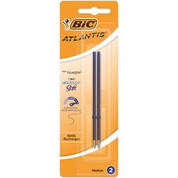 BIC® 8924091 Kugelschreibermine Easy Glide  IS1197 0,4mm bl 2St