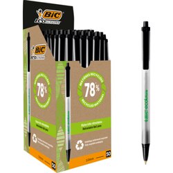 BIC® 8806871 Kugelschreiber ECOlutions Clic Stic 0,4mm schwarz