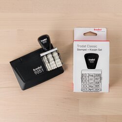 trodat® Datumstempel Classic 1020 + Kissen Set