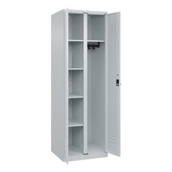 C+P 08060020S10008 Garderobenschrank Classic PLUS 2Abt 1850x600x500 lgr/lgr