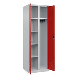 C+P 08060020S10002 Garderobenschrank Classic PLUS 2Abt 1850x600x500 lgr/rt