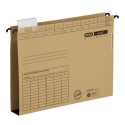 ELBA 100570016 Hängesammler Ultimate A4 Hartpappe 4cm naturbr