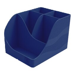 Exacompta 69504D Stifteköcher Pen Wave Bee Blue marineblau