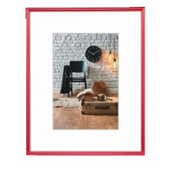 Hama 00066282 Bilderrahmen Sevilla 21x29,7cm Kunststoff rot