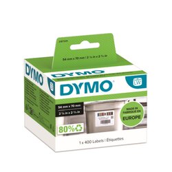 DYMO® 2187329 Etikett für LabelWriter 70x54mm ws 400St