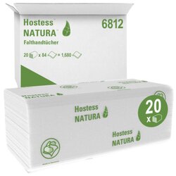 Scott® 6812 Papierhandtuch Natura C-Falz 2lagig weiß 20x84 Bl./Pack.