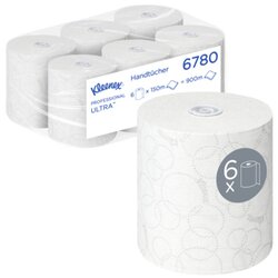 Kleenex® 6780 Rollenhandtuch Ultra 2lagig 150m AIRFLEX ws 6 St./Pack.