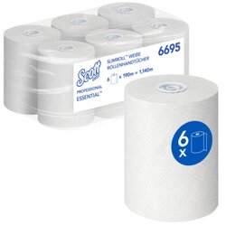 Scott® 6695 Rollenhandtuch Essential 1lg 190m AIRFLEX 6St