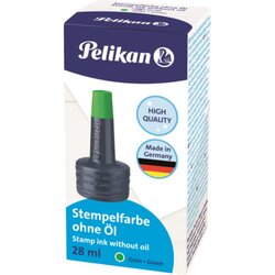 Pelikan 351239 Stempelfarbe 4K ohne Öl 28ml grün