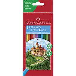 Faber-Castell 120112 Buntstift Eco sortiert 12 St./Pack.