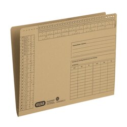 ELBA 100552000 Einstellhefter 23x31cm kfm./Behördenheftung braun