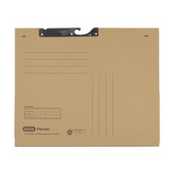 ELBA 100570027 Pendelhefter DIN A4 kaufm. Heftung Karton naturbraun