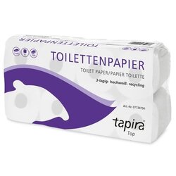 tapira 07730750 Toilettenpapier Top 3lg. 250Bl. 8x8Rl.
