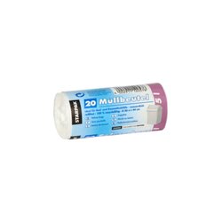 PAPSTAR 12057 Müllbeutel 44x36cm 5l weiß 20 St./Pack.