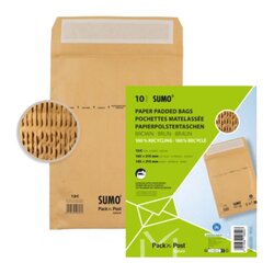SUMO 30002310 Papierpolstertasche C SU1513P010 br 10St