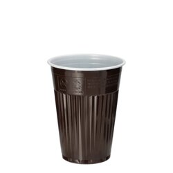 PAPSTAR 90349 Thermobecher 0,18l PS braun 100St.