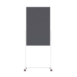 magnetoplan® 11112101 Moderationswand 75x120cm Filz grau