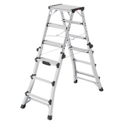 Hailo 8655107 Leiter D100 2x4-6Stufen 