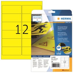 HERMA 8029 Signaletikett 99,1x42,3mm gelb 300 St./Pack.