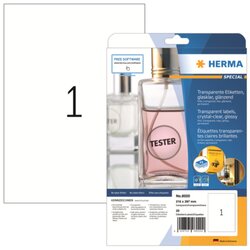 HERMA 8020 Folienetikett 210x297mm tr 25 St./Pack.
