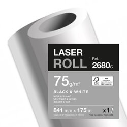 Clairefontaine 2680C Plotterrolle 75g 841mmx175m 