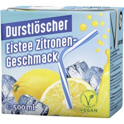 Durstlöscher 27640 Eistee Zitrone TetraPak 0,5l 12St