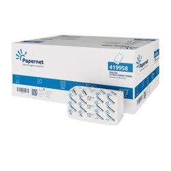 Papernet 419958 Papierhandtuch V-Falz 2lg ws 24x23cm 15x266Bl