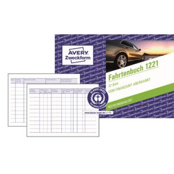Avery Zweckform 1221 Fahrtenbuch A6 32Blatt 