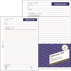 Avery Zweckform 1019 Gesprächsnotiz DIN A5 50Blatt weiß