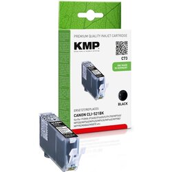 KMP 1509,0001 Tintenpatrone C73 wie Canon CLI521BK 9ml schwarz