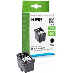 KMP 1711,4541 Tintenpatrone H47 HP CC654AE Nr.901XL sw