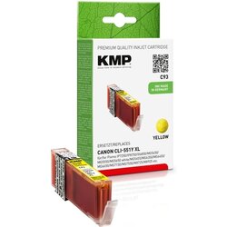 KMP 1519,0009 Tintenpatrone C93 wie CLI551XLY 715S. 15ml gelb