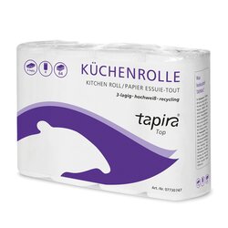 tapira 177061 Küchenrolle 3lagig 64Blatt 4St 