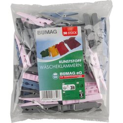 BÜMAG 8651 Wäscheklammern Kunststoff 50St 