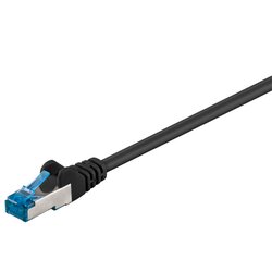 Goobay® 93664 Netzwerkkabel CAT 6a 0,5m schwarz
