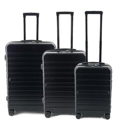 JSA 45610 Reisetrolley Set 3er schwarz 