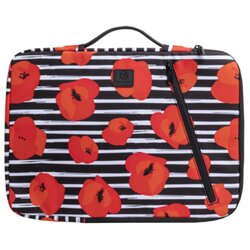 Exacompta 17313E Laptoptasche Sleeve für15Zoll-16Zoll Mohnblume