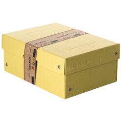 Falken 22001944 Aufbewahrungsbox PURE Box Pastell A5 100mm gelb