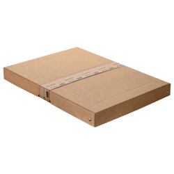 Falken 22001776 Aufbewahrungsbox PURE Box Nature A3 40mm braun