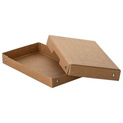 Falken Aufbewahrungsbox PureBox Nature 12 x 2,5 x 18,5 cm (B x H x T)