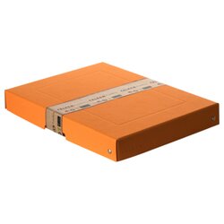 Falken 22001832 Aufbewahrungsbox PURE Box Pastell A4 40mm orange