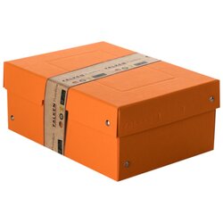 Falken 22001848 Aufbewahrungsbox PURE Box Pastell A5 100mm orange