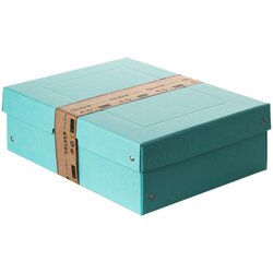 Falken 22001864 Aufbewahrungsbox PURE Box Pastell A4 100mm azur
