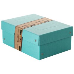 Falken 22001872 Aufbewahrungsbox PURE Box Pastell A5 100mm azur
