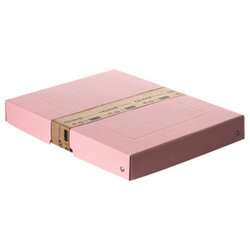 Falken 22001880 Aufbewahrungsbox PURE Box Pastell A4 40mm pink