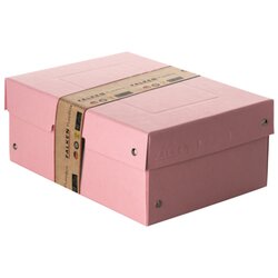 Falken 22001896 Aufbewahrungsbox PURE Box Pastell A5 100mm pink