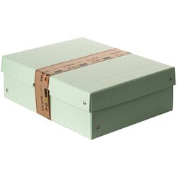 Falken 22001912 Aufbewahrungsbox PURE Box Pastell A4 100mm grün