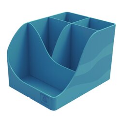 Exacompta 69528D Stifteköcher Pen Wave Neo Deco blaugrün
