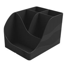 Exacompta 69514D Stifteköcher Pen Wave Neo Deco schwarz