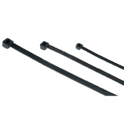 Hama 00221002 Kabelbinder 2,5x100/150/200mm sw 150St